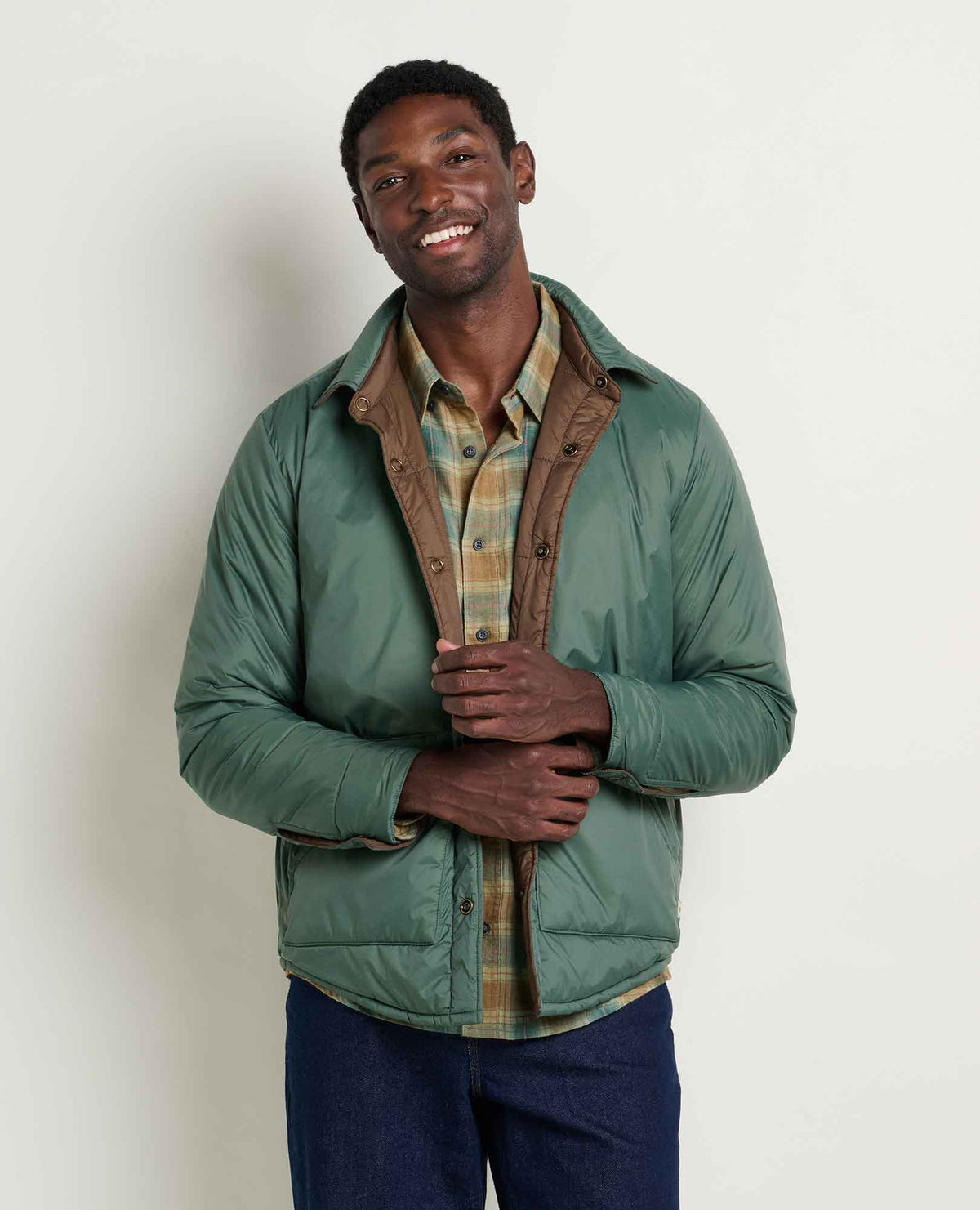 Men's Roame Quilted and Insulated Shirt Jacket  | Toad&Co Men