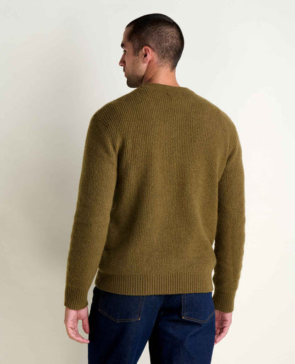 Men's Wasatch Crewneck Wool Sweater - Warm and Soft  | Toad&Co Men
