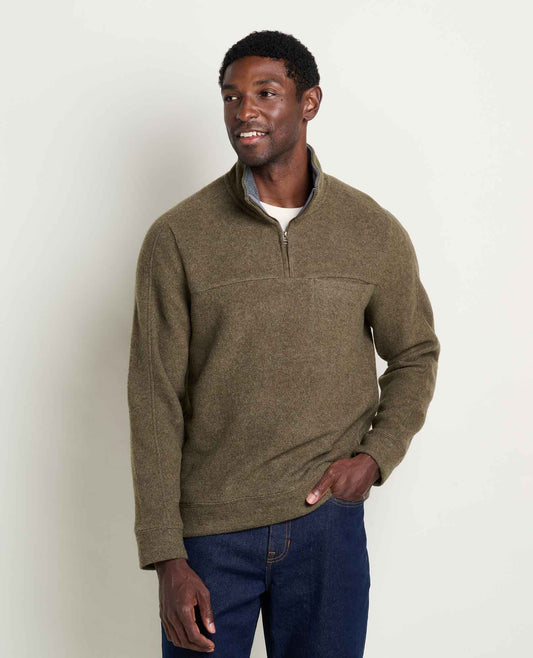 Kennicott Quarter Zip Sweater  | Toad&Co Men