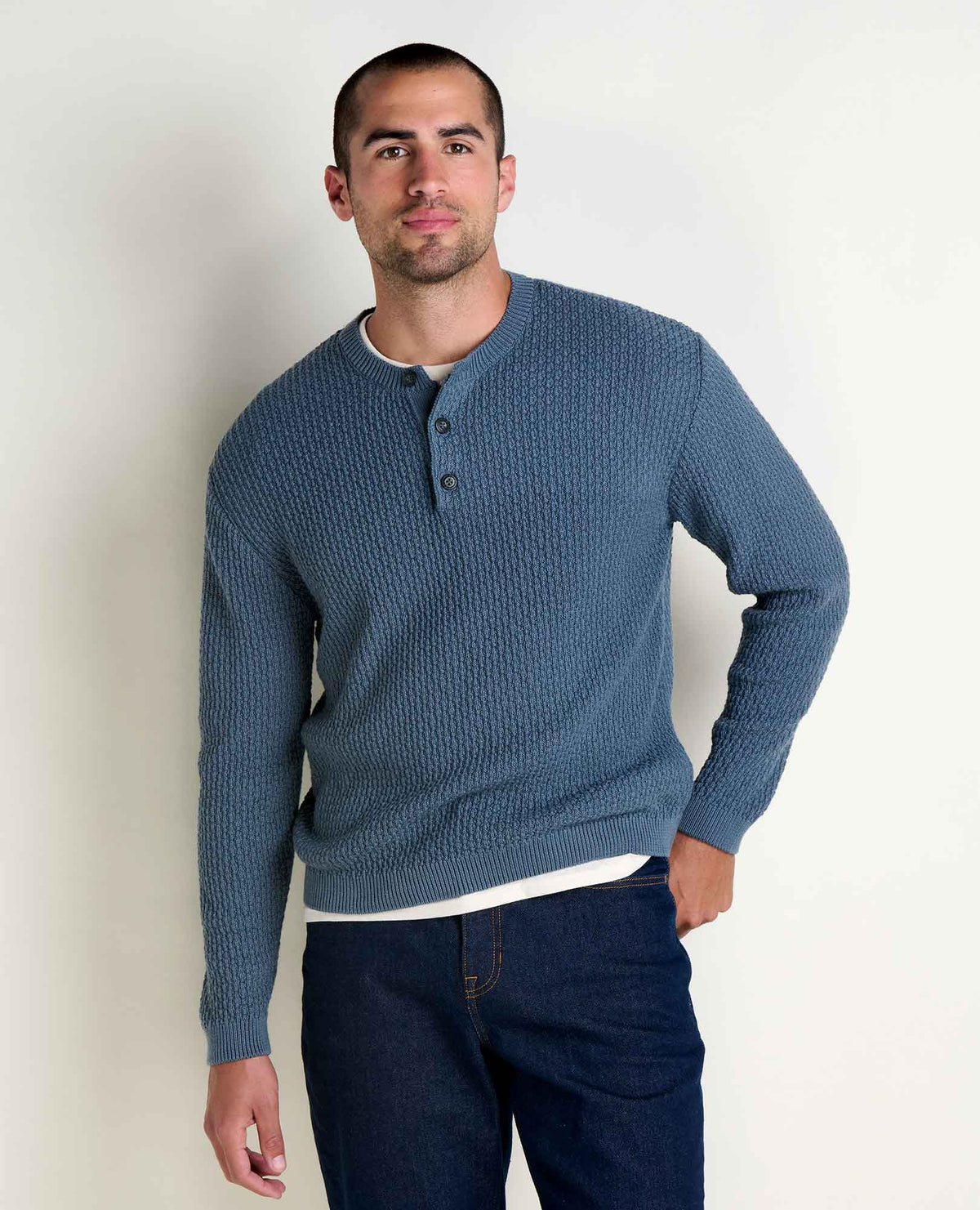 Canoe Henley Sweater  | Toad&Co Men