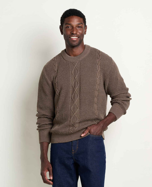 Butte Pattern Crew Sweater  | Toad&Co Men
