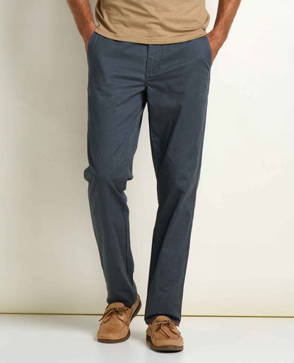 Mission Ridge Slim Chino - Moisture-Wicking Organic Cotton Slim Pant Iron | Toad&Co Men