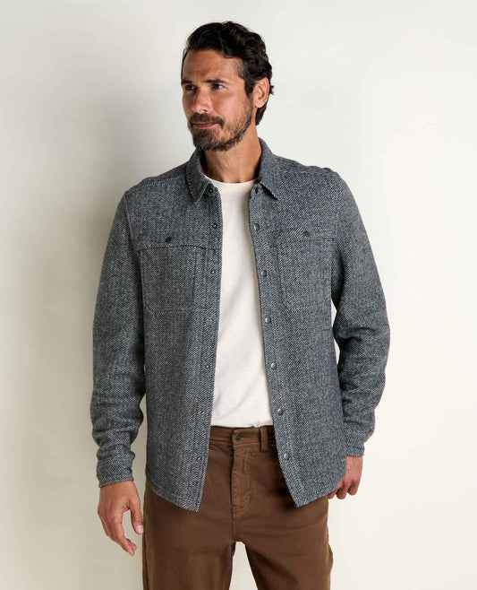 Men's Kennicott Shirt Jacket - Recycled Wool Blend by Toad&Co  | Toad&Co Men