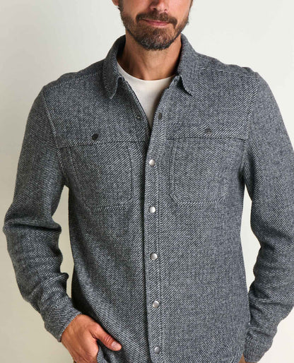 Men's Kennicott Shirt Jacket - Recycled Wool Blend by Toad&Co  | Toad&Co Men