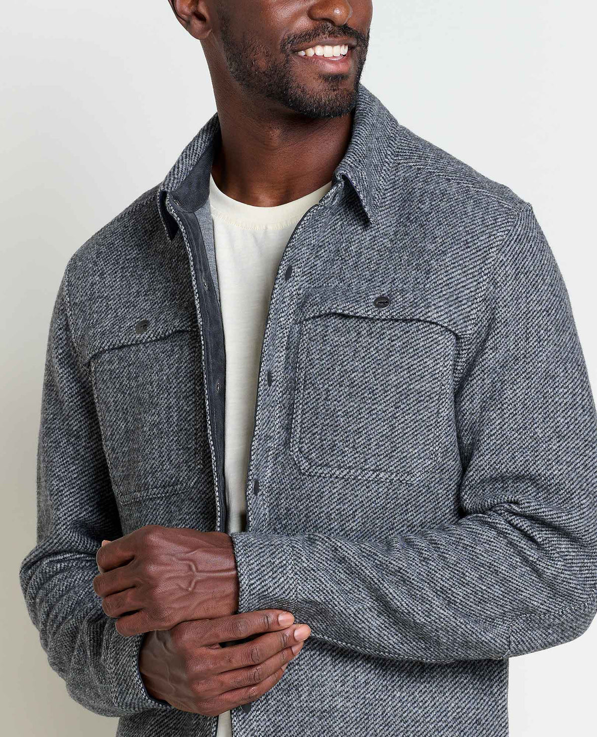 Men's Kennicott Shirt Jacket - Recycled Wool Blend by Toad&Co  | Toad&Co Men