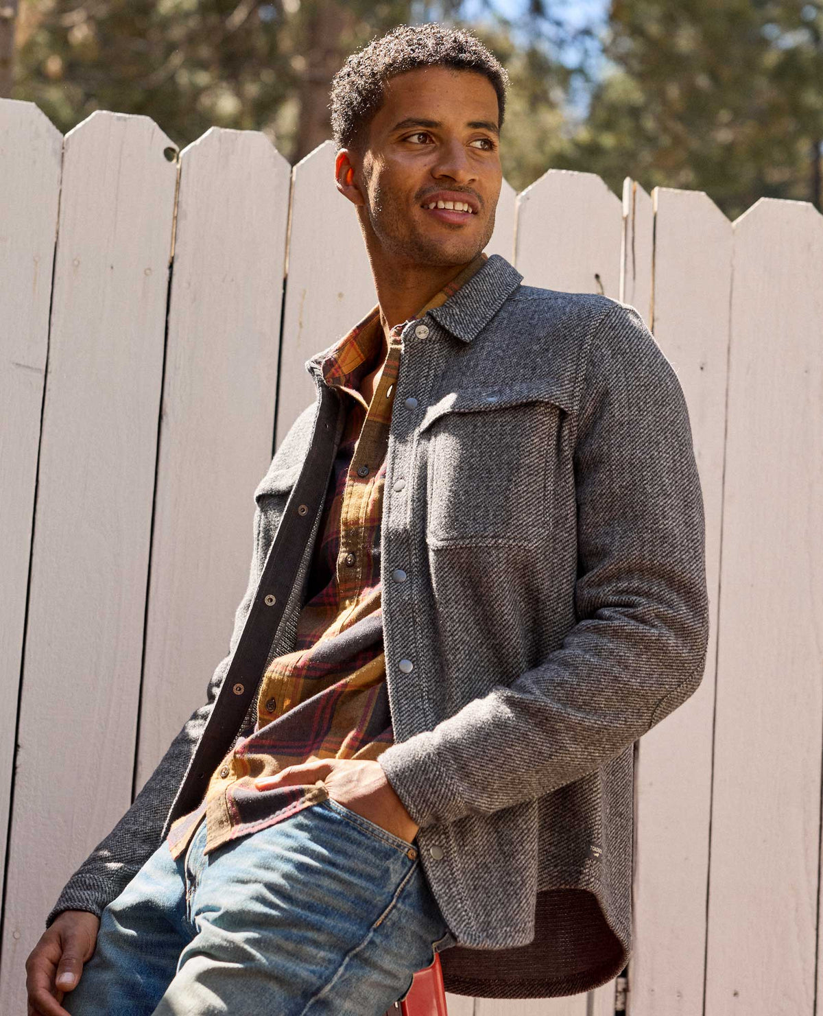 Men's Kennicott Shirt Jacket - Recycled Wool Blend by Toad&Co  | Toad&Co Men