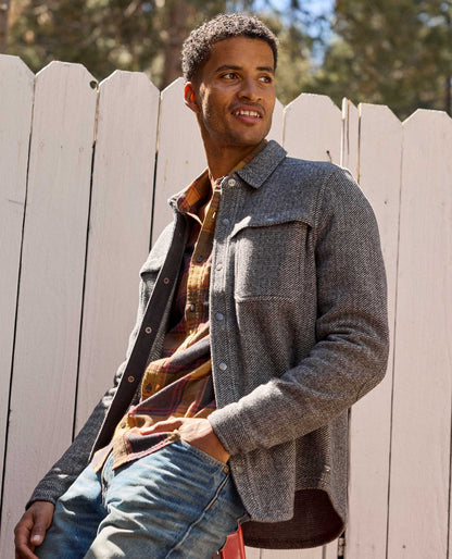 Men's Kennicott Shirt Jacket - Recycled Wool Blend by Toad&Co  | Toad&Co Men
