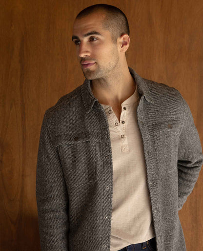 Men's Kennicott Shirt Jacket - Recycled Wool Blend by Toad&Co  | Toad&Co Men