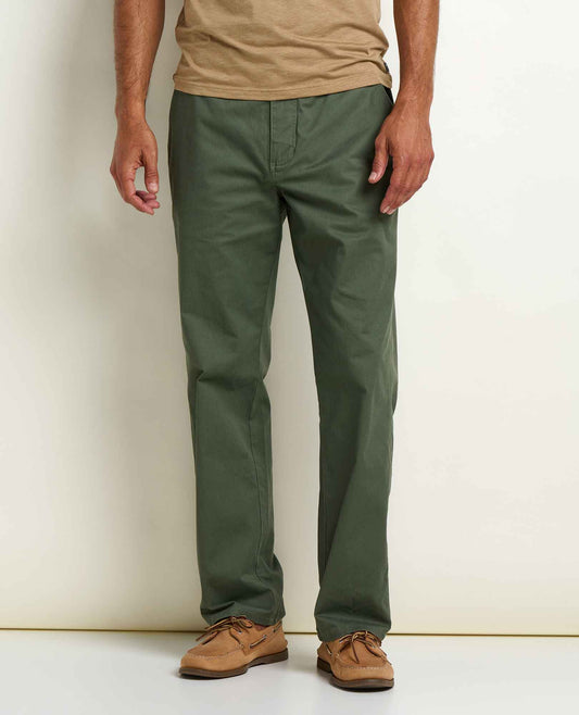 Mission Ridge Straight Chino - Moisture-Wicking Organic Cotton Chino Beetle | Toad&Co Men