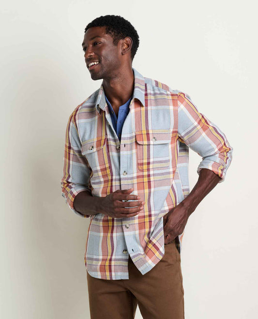Men's Ranchero Long Sleeve Shirt - 100% Recycled by Toad&Co  | Toad&Co Men