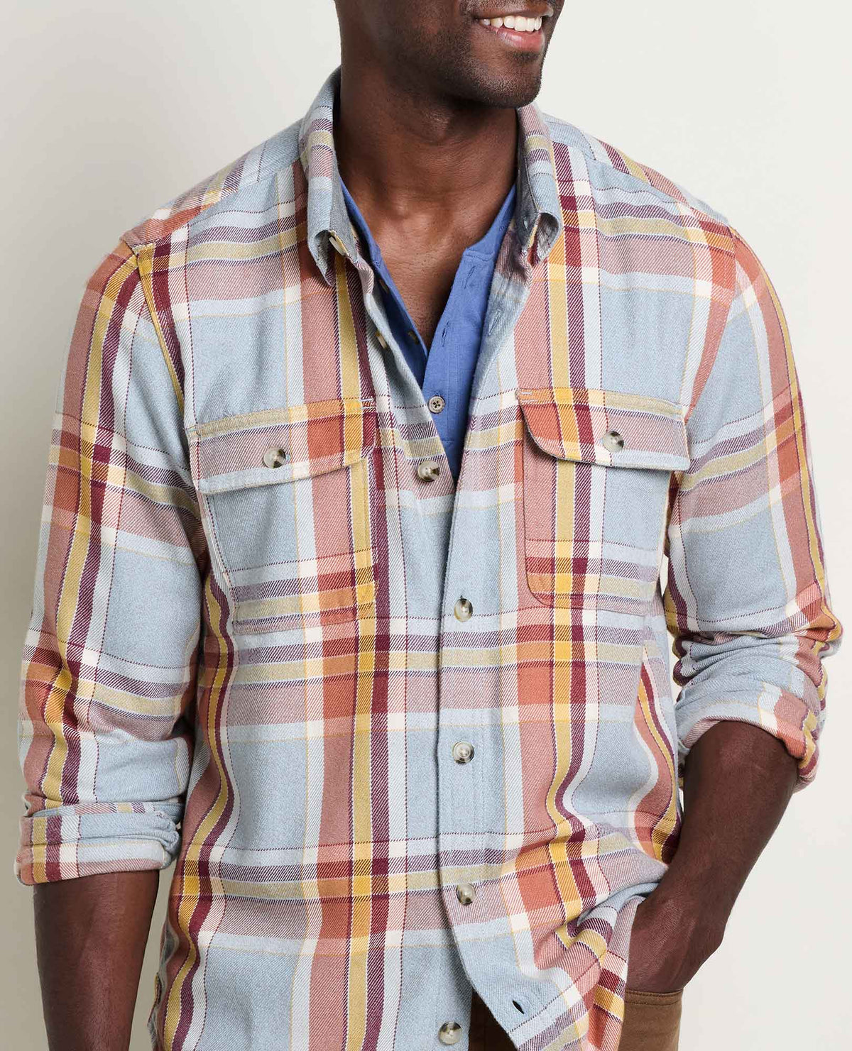 Men's Ranchero Long Sleeve Shirt - 100% Recycled by Toad&Co  | Toad&Co Men