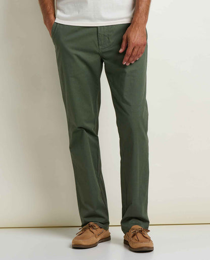 Mission Ridge Slim Chino - Moisture-Wicking Organic Cotton Slim Pant Beetle | Toad&Co Men