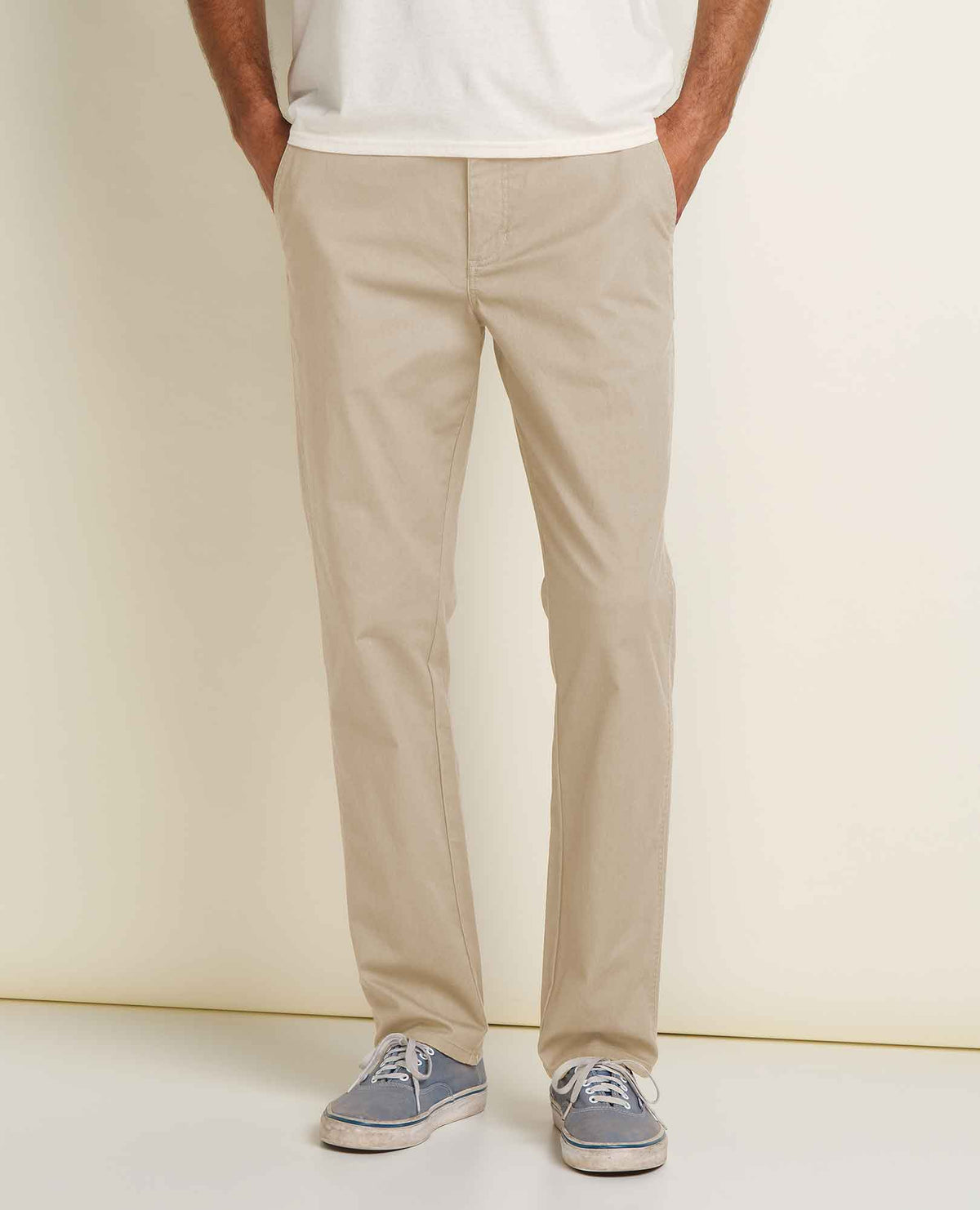 Mission Ridge Slim Chino - Moisture-Wicking Organic Cotton Slim Pant Twine | Toad&Co Men