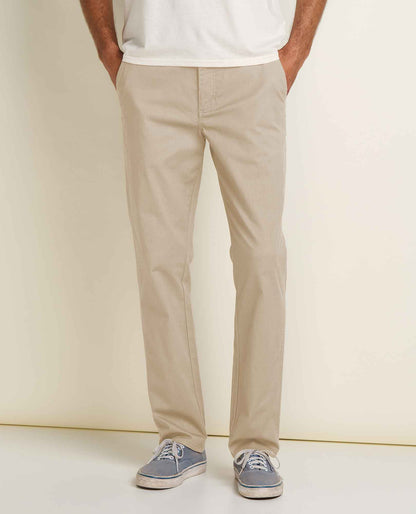 Mission Ridge Slim Chino - Moisture-Wicking Organic Cotton Slim Pant Twine | Toad&Co Men