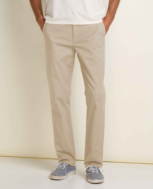 Mission Ridge Slim Chino - Moisture-Wicking Organic Cotton Slim Pant Twine | Toad&Co Men