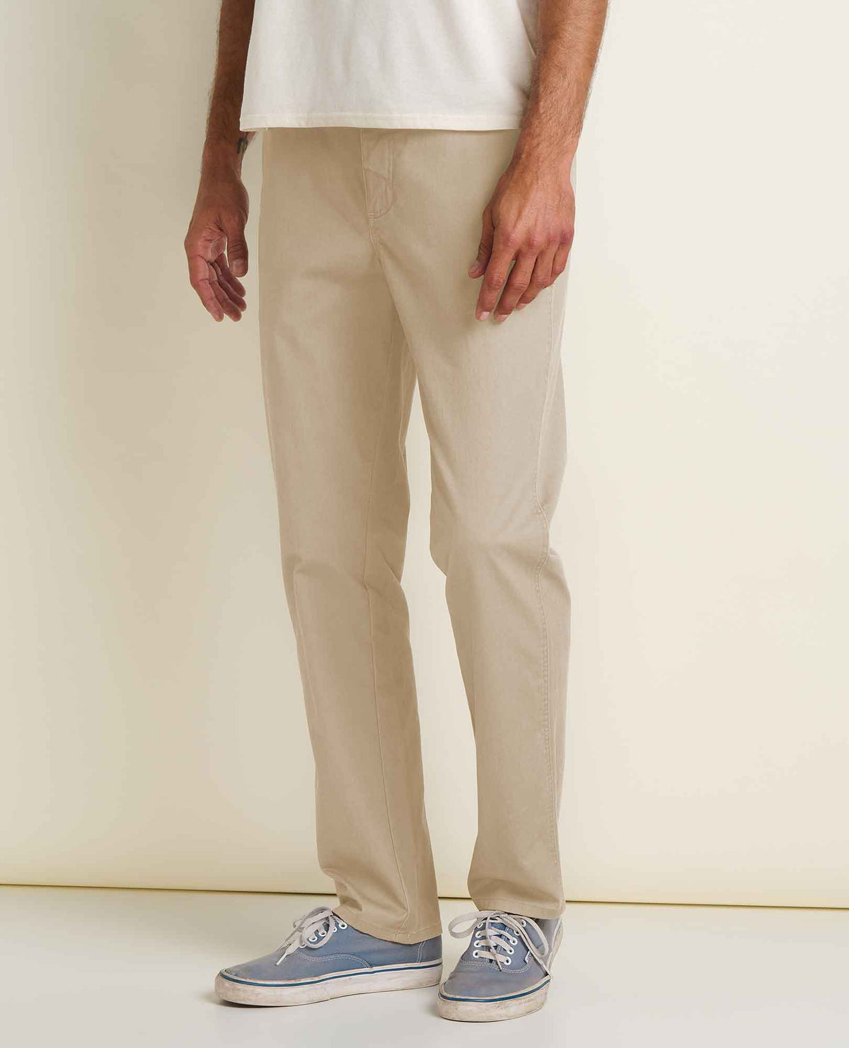 Mission Ridge Slim Chino - Moisture-Wicking Organic Cotton Slim Pant Twine | Toad&Co Men