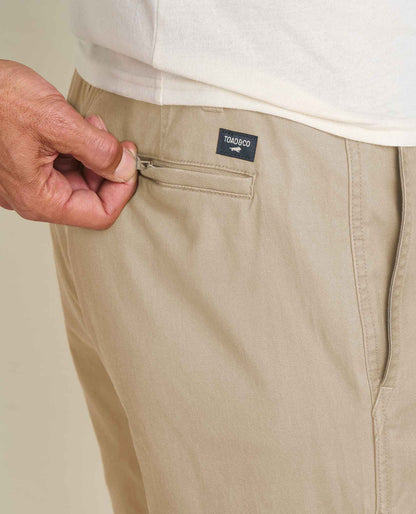 Mission Ridge Slim Chino - Moisture-Wicking Organic Cotton Slim Pant Twine | Toad&Co Men