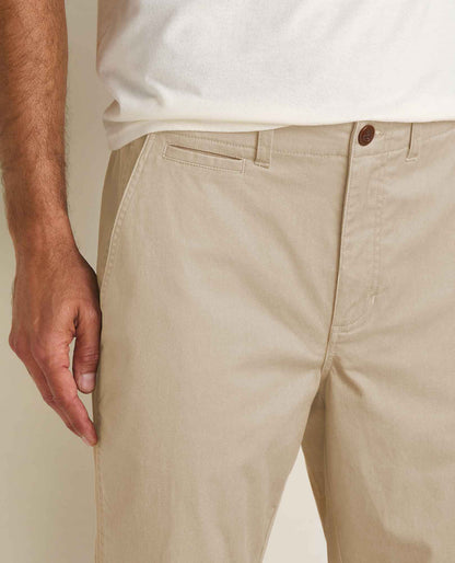 Mission Ridge Slim Chino - Moisture-Wicking Organic Cotton Slim Pant Twine | Toad&Co Men