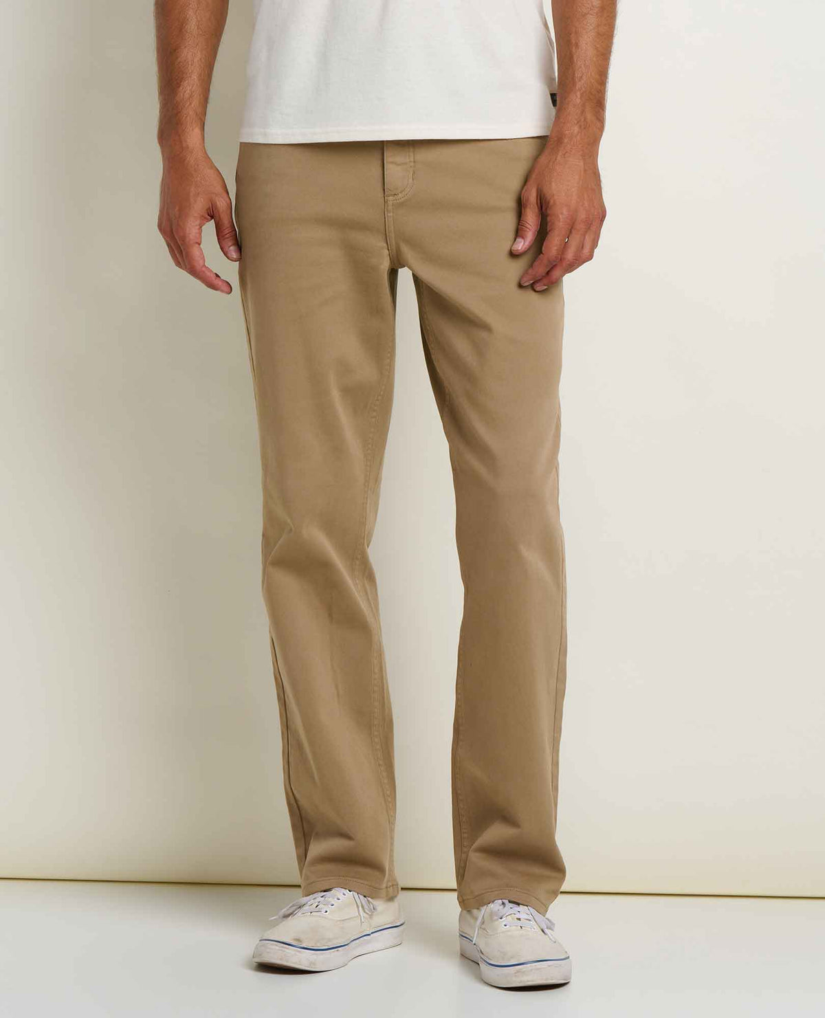 Men's Tamarack Straight Jean - Organic Cotton Stretch Straight Jean Khaki | Toad&Co Men