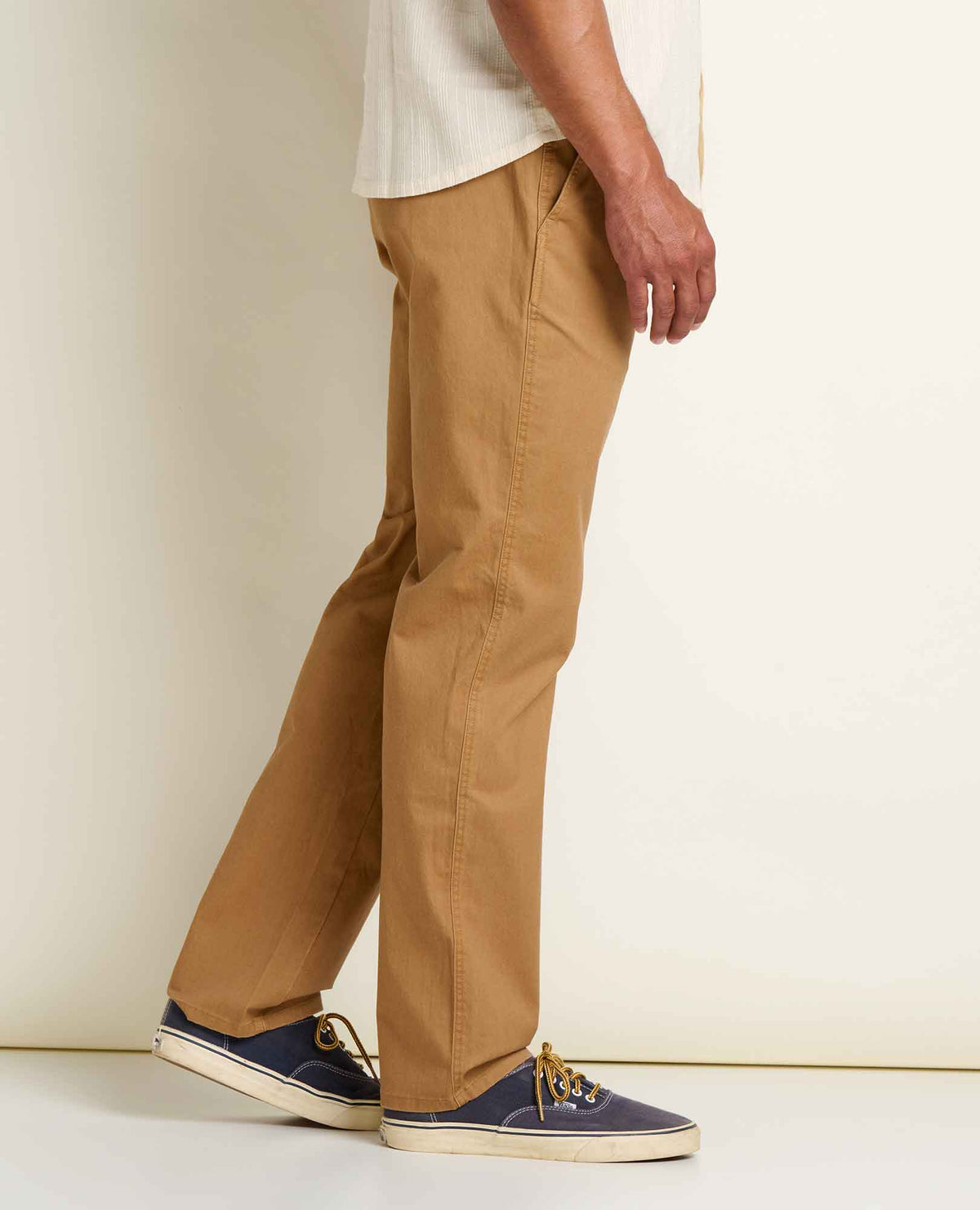 Mission Ridge Slim Chino - Moisture-Wicking Organic Cotton Slim Pant Tabac | Toad&Co Men