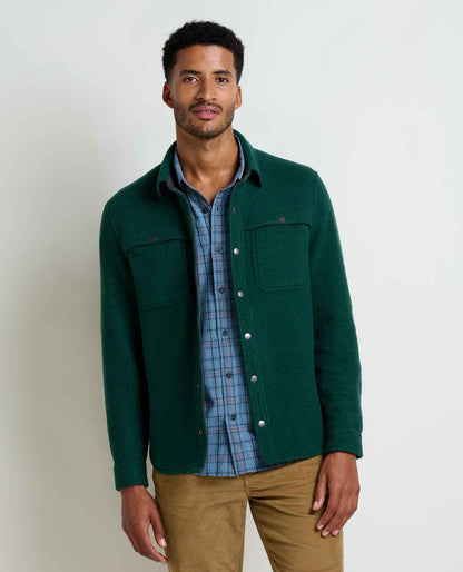 Men's Kennicott Shirt Jacket - Recycled Wool Blend by Toad&Co  | Toad&Co Men