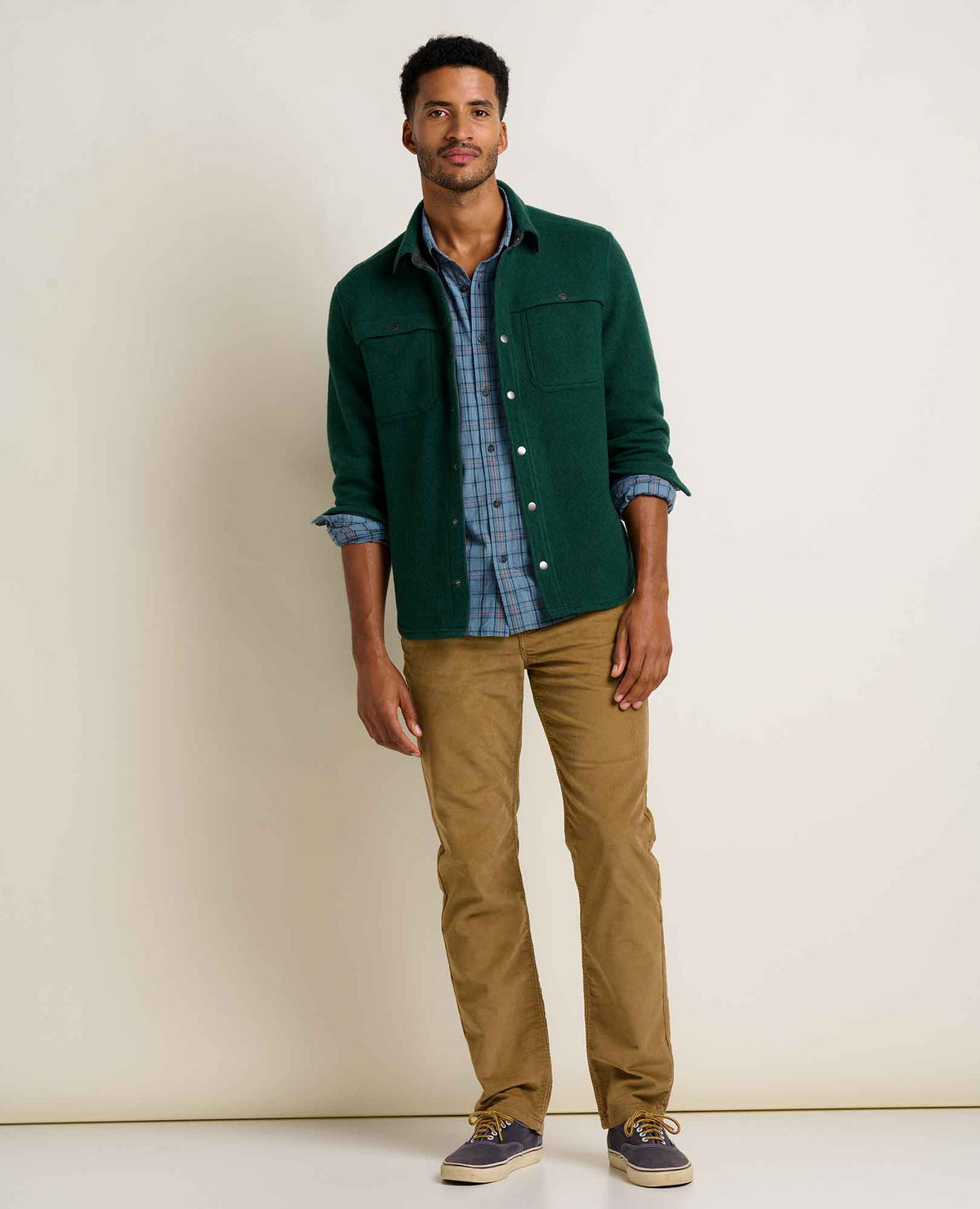 Men's Kennicott Shirt Jacket - Recycled Wool Blend by Toad&Co  | Toad&Co Men