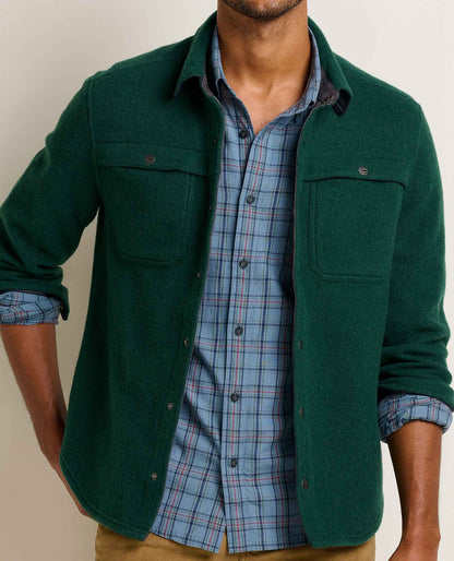 Men's Kennicott Shirt Jacket - Recycled Wool Blend by Toad&Co  | Toad&Co Men