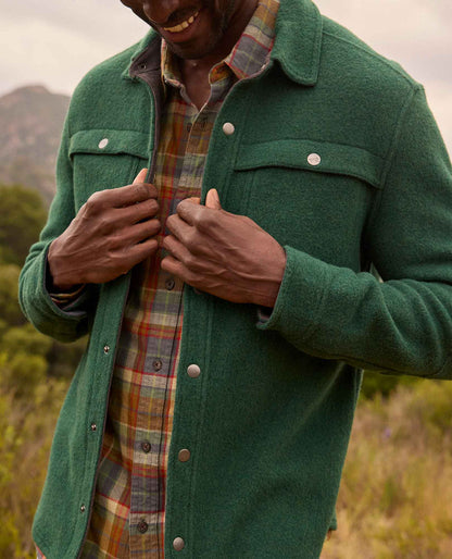 Men's Kennicott Shirt Jacket - Recycled Wool Blend by Toad&Co  | Toad&Co Men
