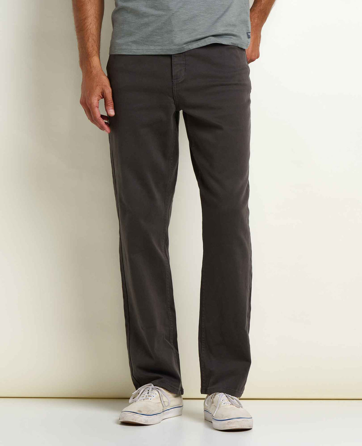 Men's Tamarack Straight Jean - Organic Cotton Stretch Straight Jean Carbon | Toad&Co Men