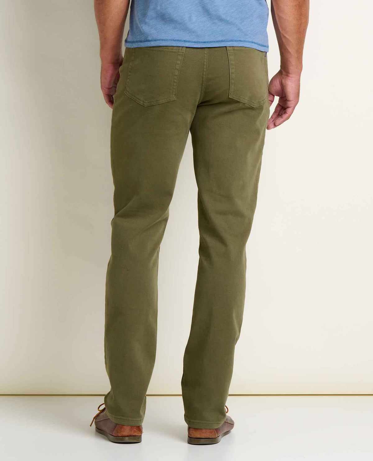 Men's Tamarack Slim Jean - Organic Cotton Stretch Slim Jean Olive | Toad&Co Men