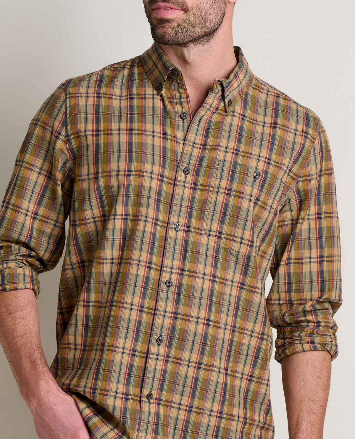 Men's Organic Cotton Long Sleeve Shirt  | Toad&Co Men