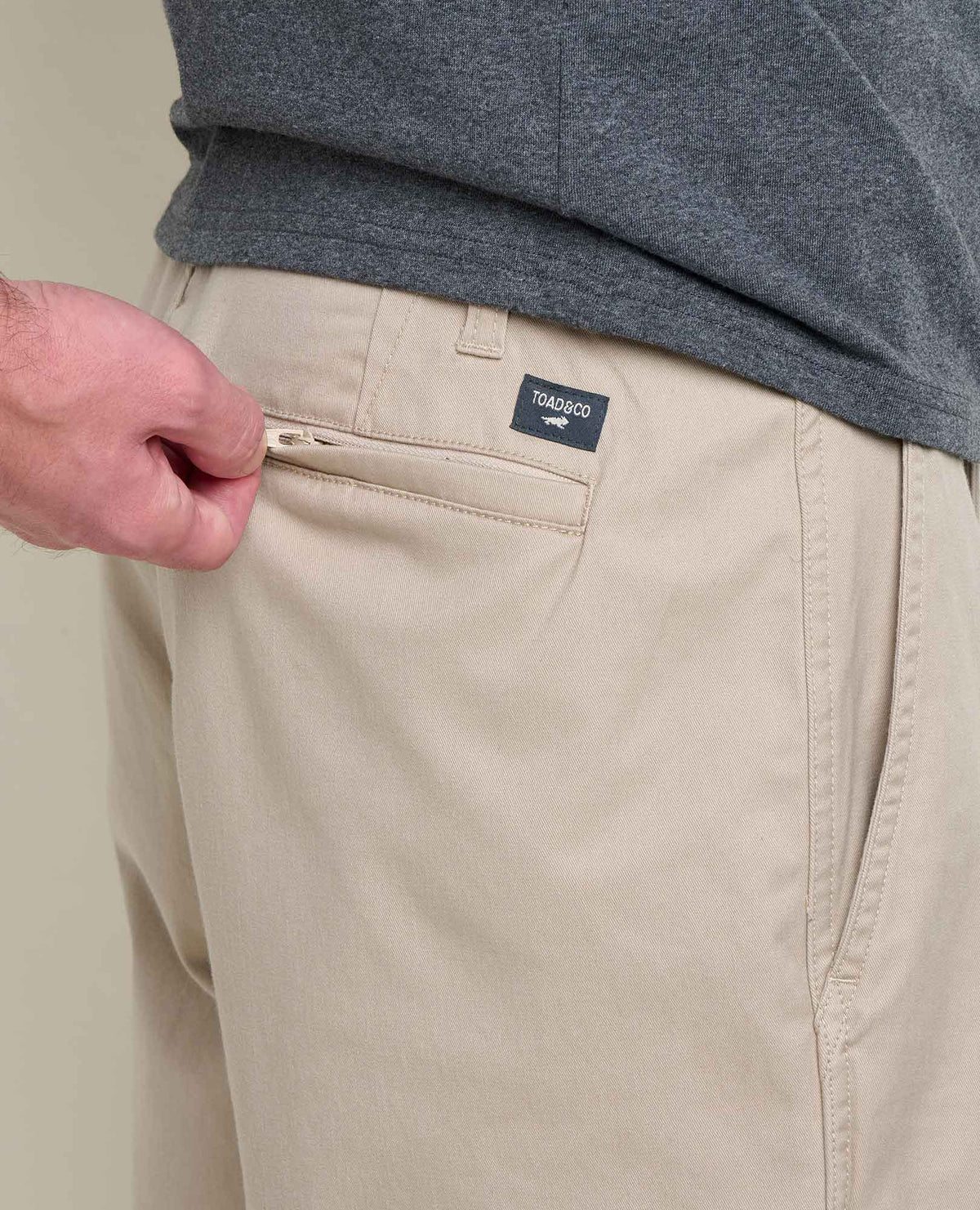 Mission Ridge Chino Short - Moisture-Wicking Organic Cotton Short  | Toad&Co Men