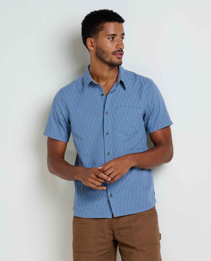 Harris Short Sleeve Organic Cotton Shirt - by Toad&Co  | Toad&Co Men