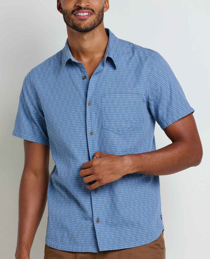 Harris Short Sleeve Organic Cotton Shirt - by Toad&Co  | Toad&Co Men