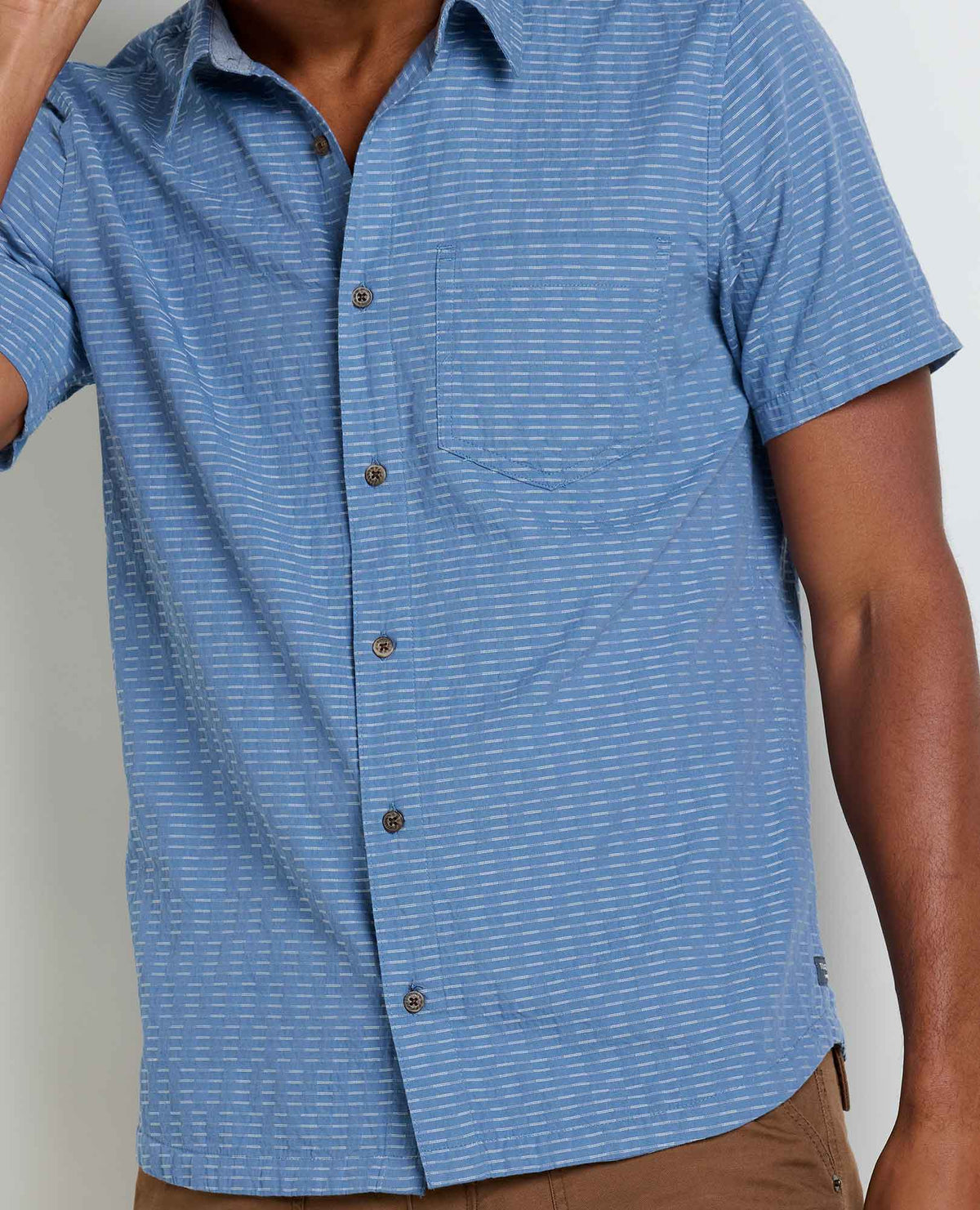 Harris Short Sleeve Organic Cotton Shirt - by Toad&Co  | Toad&Co Men