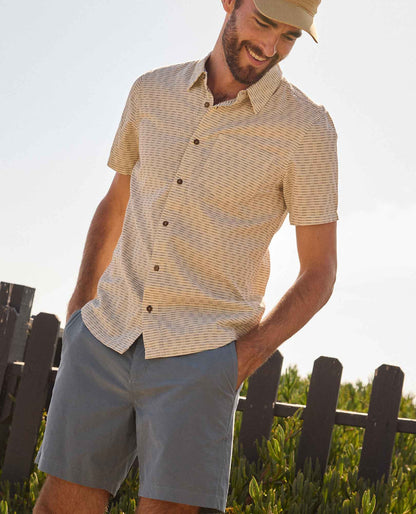 Harris Short Sleeve Organic Cotton Shirt - by Toad&Co  | Toad&Co Men