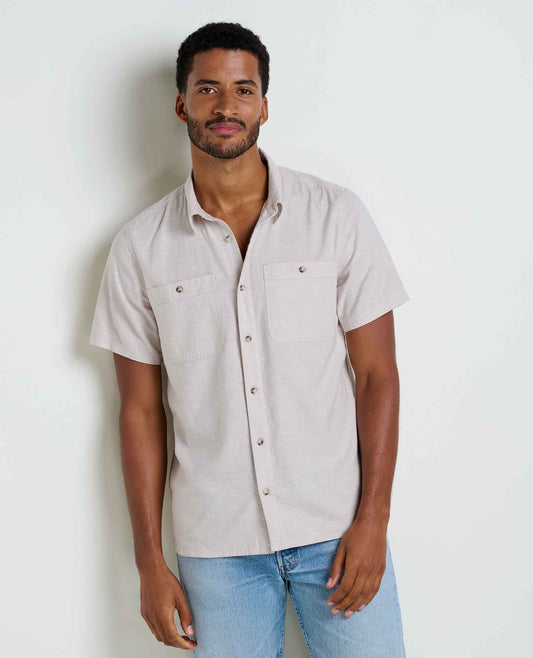 Men's Eco-Friendly Taj Hemp Short Sleeve Shirt - by Toad&Co  | Toad&Co Men
