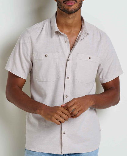 Men's Eco-Friendly Taj Hemp Short Sleeve Shirt - by Toad&Co  | Toad&Co Men