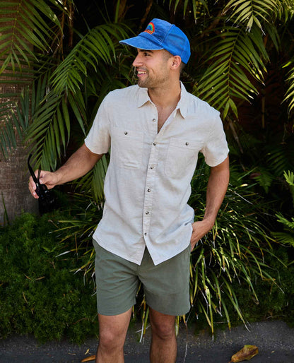 Men's Eco-Friendly Taj Hemp Short Sleeve Shirt - by Toad&Co  | Toad&Co Men
