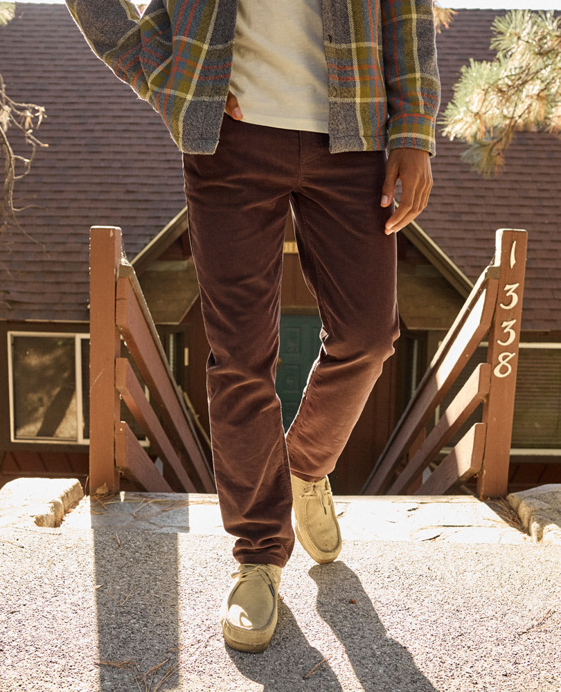 Men's Jet Lean Fit Corduroy Pant  | Toad&Co Men