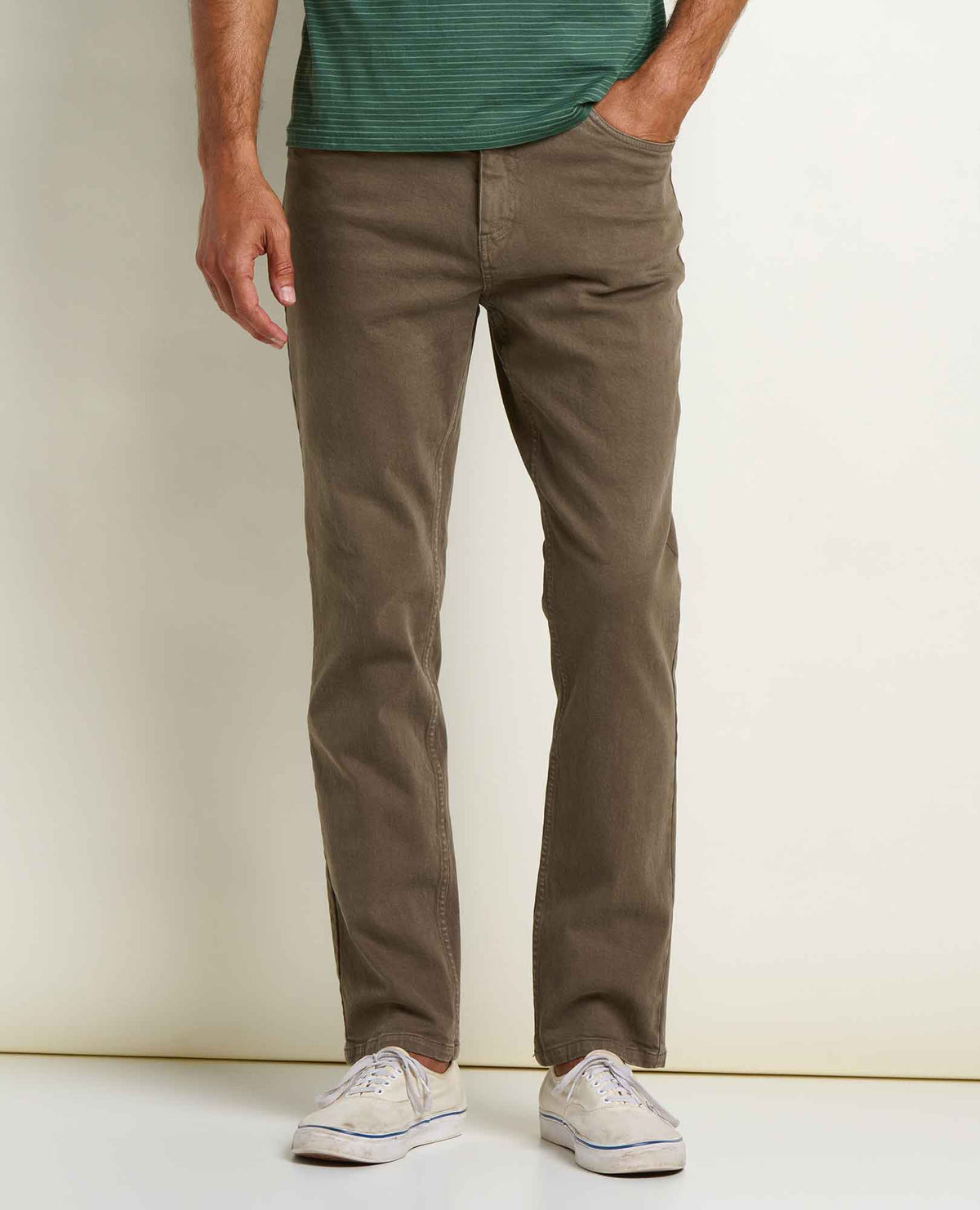 Balsam 5 Pocket Lean Pant - Organic Cotton Jeans by Toad&Co Fir | Toad&Co Men