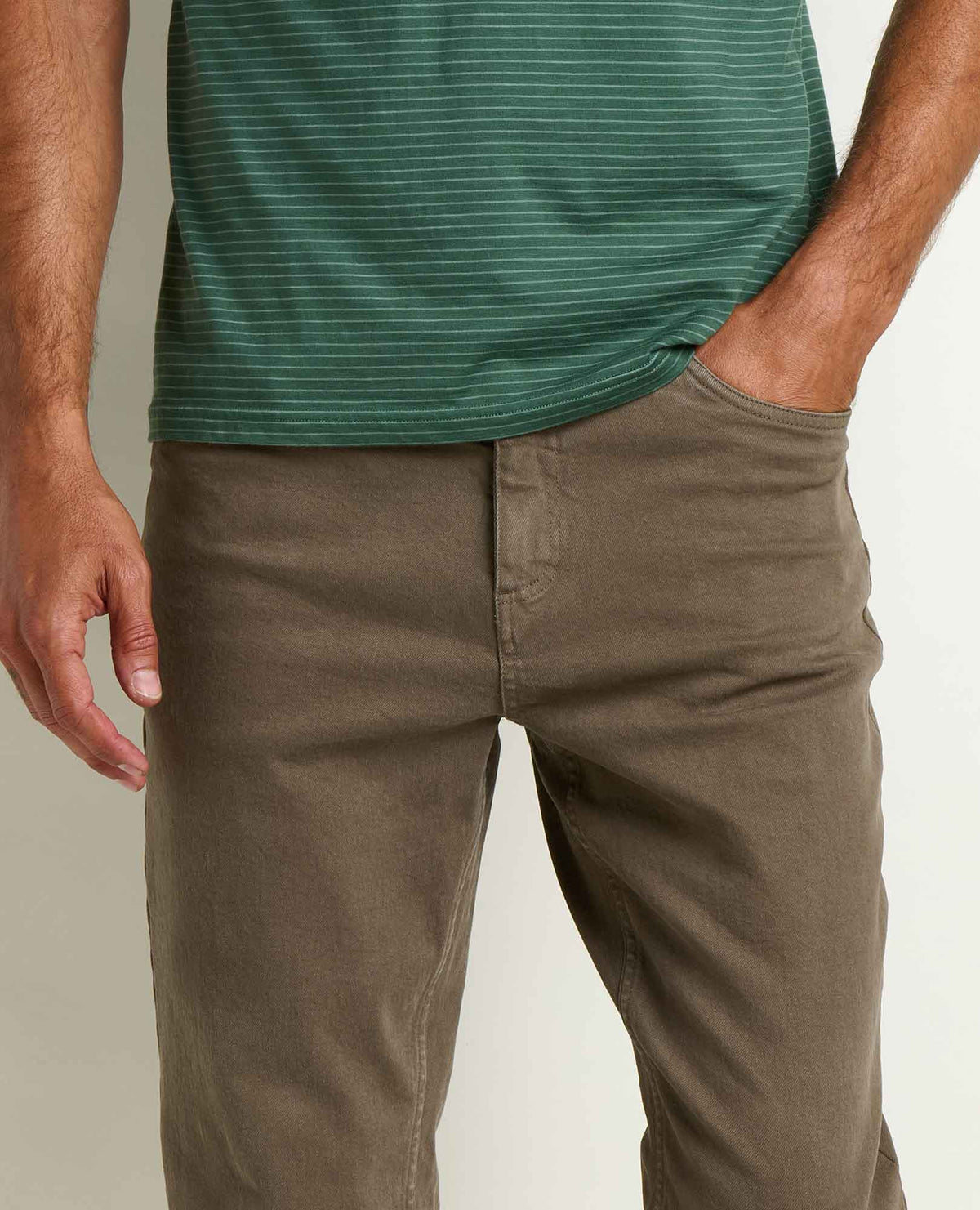 Balsam 5 Pocket Lean Pant - Organic Cotton Jeans by Toad&Co Fir | Toad&Co Men