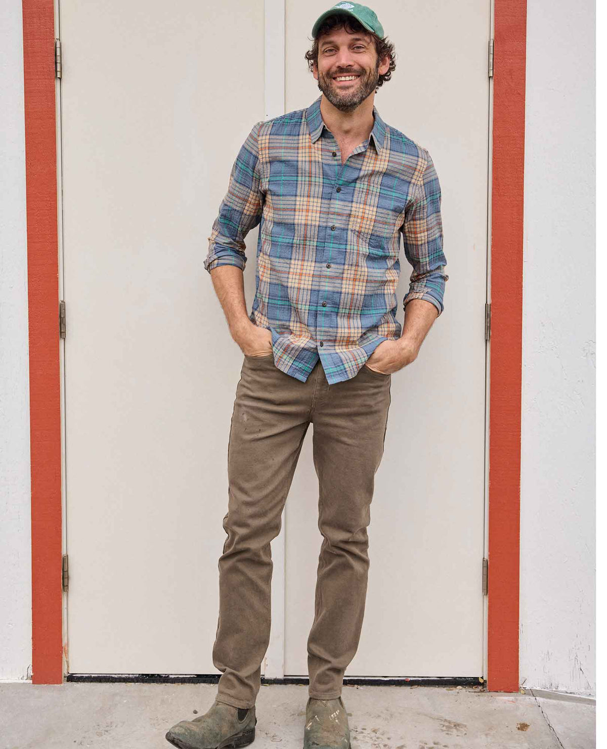 Balsam 5 Pocket Lean Pant - Organic Cotton Jeans by Toad&Co Fir | Toad&Co Men
