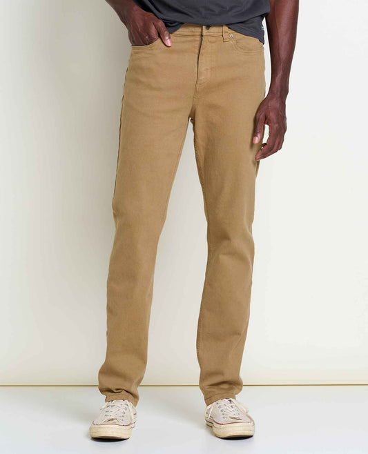 Balsam 5 Pocket Lean Pant - Organic Cotton Jeans by Toad&Co Honey Brown | Toad&Co Men