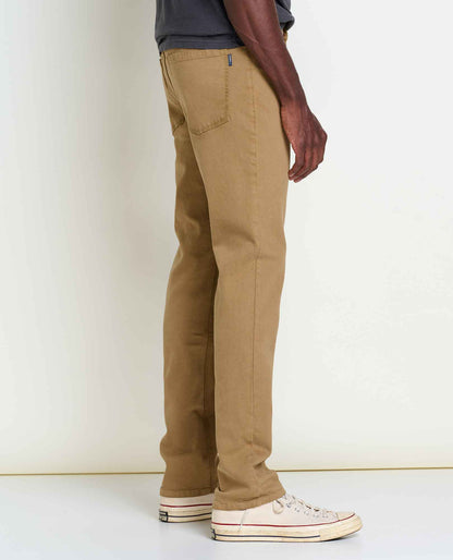 Balsam 5 Pocket Lean Pant - Organic Cotton Jeans by Toad&Co Honey Brown | Toad&Co Men