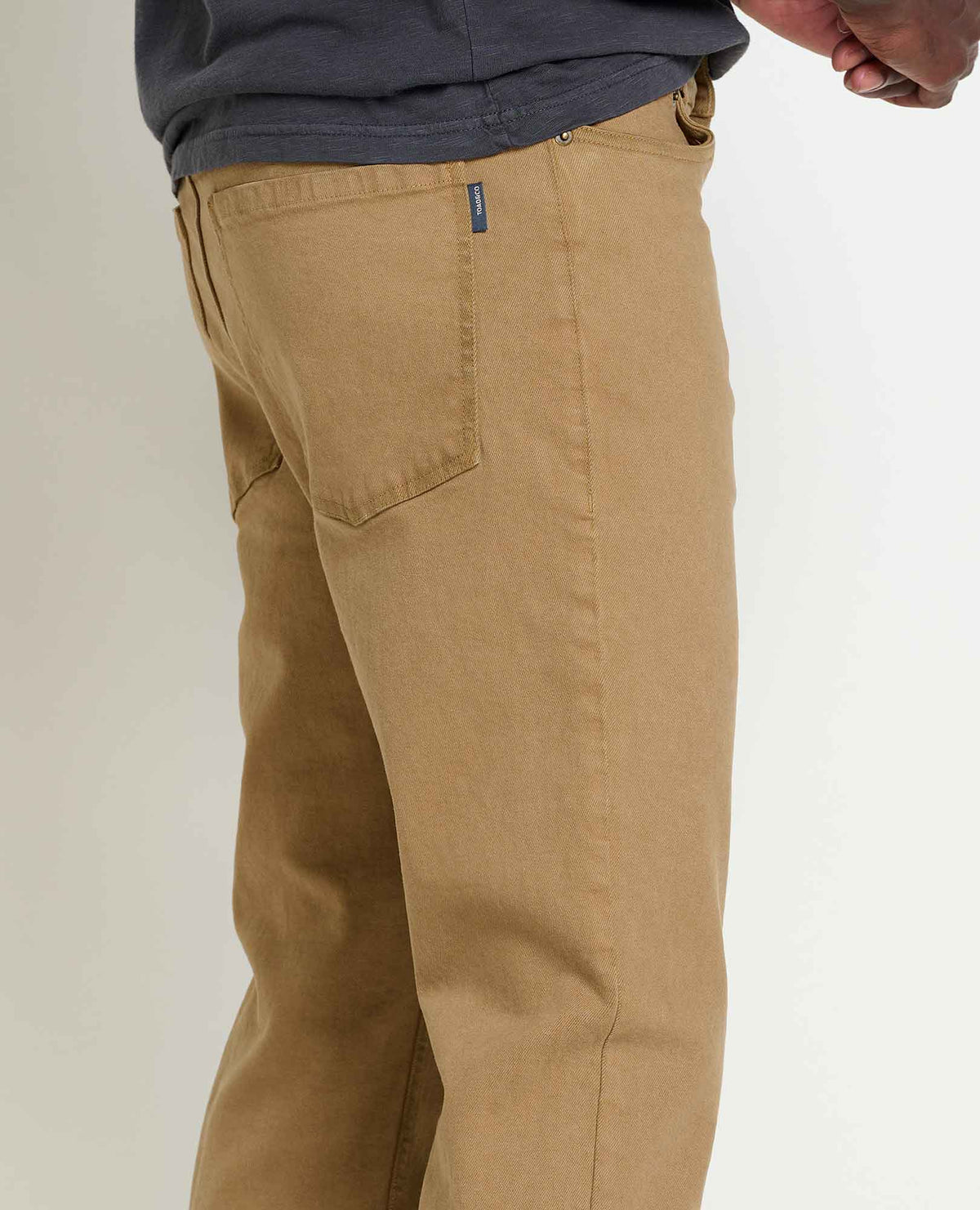 Balsam 5 Pocket Lean Pant - Organic Cotton Jeans by Toad&Co Honey Brown | Toad&Co Men