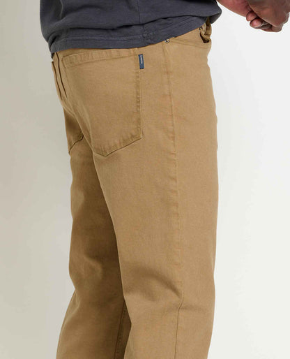 Balsam 5 Pocket Lean Pant - Organic Cotton Jeans by Toad&Co Honey Brown | Toad&Co Men