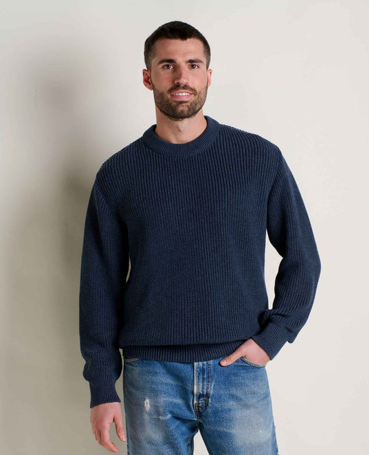 Butte Crew Sustainable Men's Sweater  | Toad&Co Men|Sale