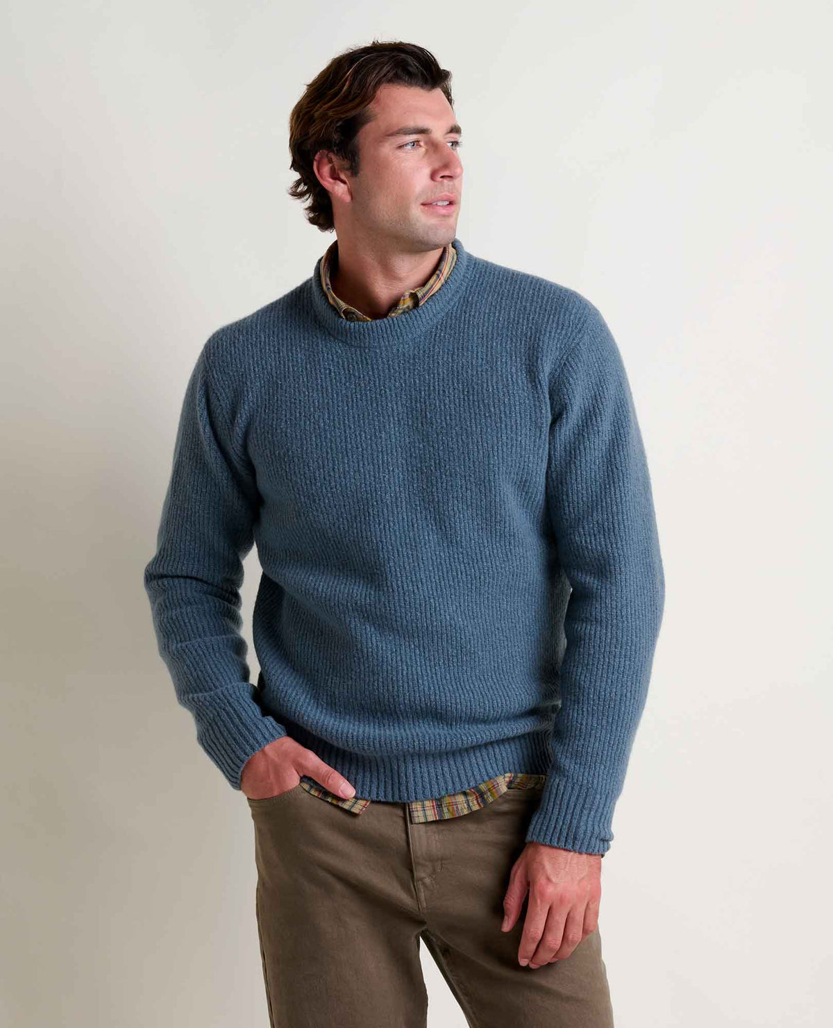 Men's Wasatch Crewneck Wool Sweater - Warm and Soft  | Toad&Co Men|Sale