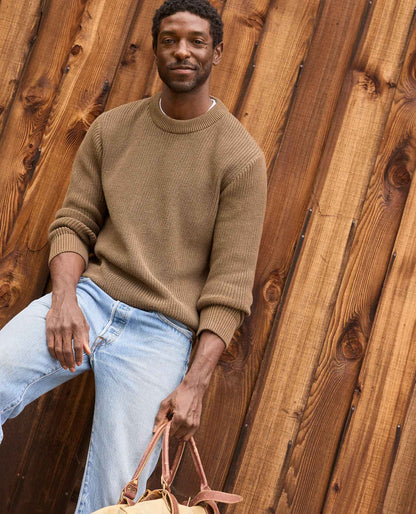 Butte Crew Sustainable Men's Sweater  | Toad&Co Men|Sale